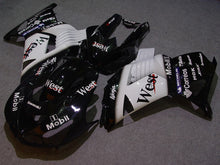 Cargar imagen en el visor de la galería, Black and White West - NINJA ZX-14R 06-11 Fairing Kit