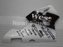 Cargar imagen en el visor de la galería, Black and White WEST - NINJA ZX-6R 94-97 Fairing Kit