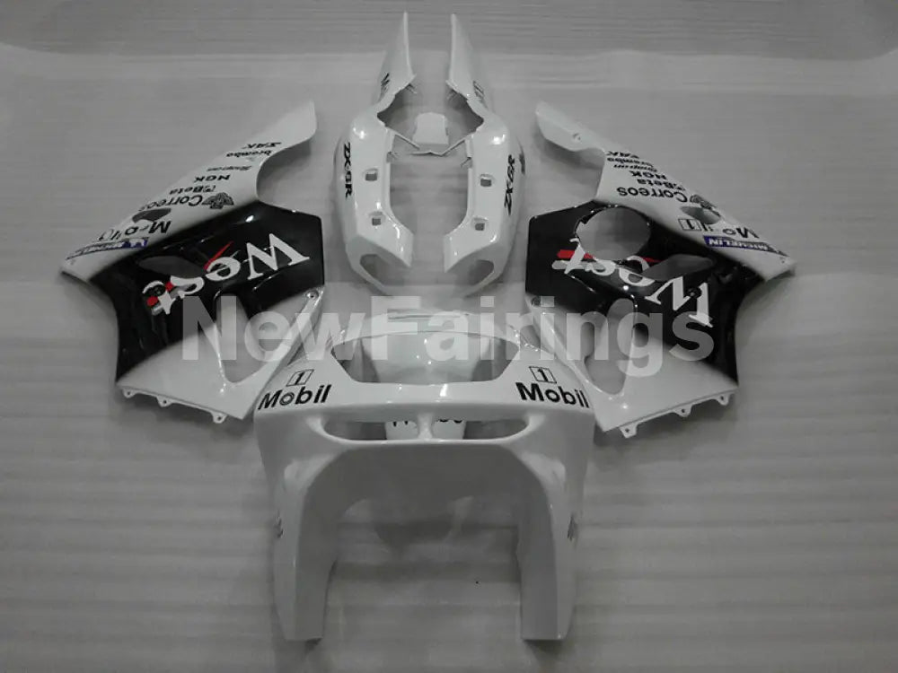 Black and White WEST - NINJA ZX-6R 94-97 Fairing Kit