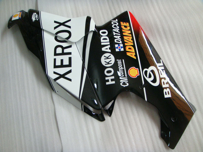 Black and White Xerox - Ducati 749/999 05-06 Fairing Kit (Single Passenger Seat)