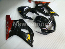 Cargar imagen en el visor de la galería, Black Wine Red Factory Style - GSX-R600 01-03 Fairing Kit