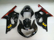 Cargar imagen en el visor de la galería, Black Wine Red Factory Style - GSX-R750 00-03 Fairing Kit