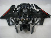 Cargar imagen en el visor de la galería, Black with red decals Factory Style - CBR600RR 03-04 Fairing Kit