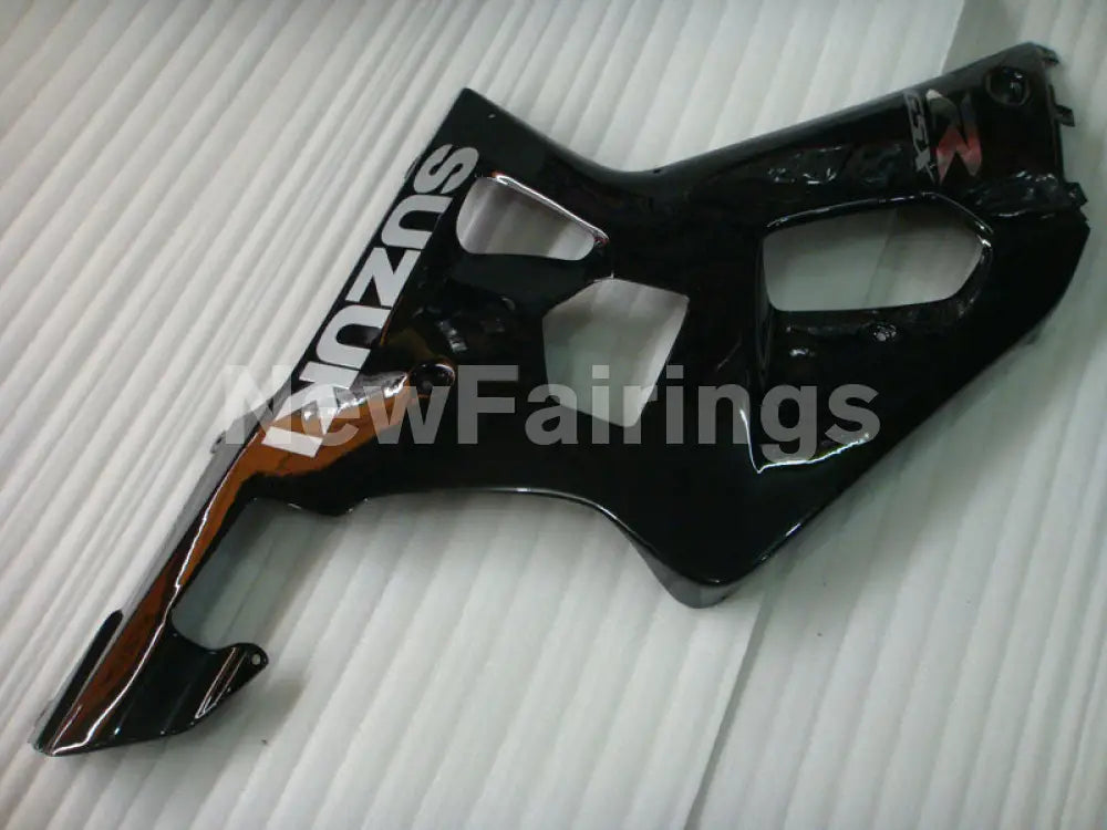 Black with Silver Decals Factory Style - GSX-R750 00-03 Fairing Kit