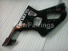 Cargar imagen en el visor de la galería, Black with Silver Decals Factory Style - GSX-R750 00-03 Fairing Kit