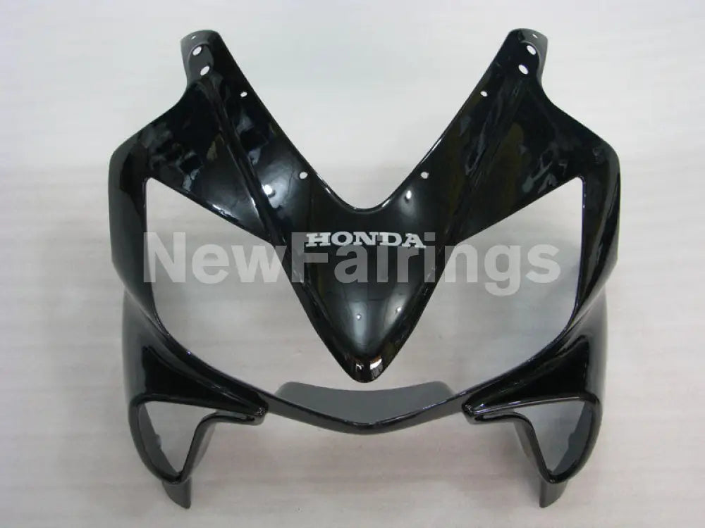 Black with White Decals Factory Style - CBR600 F4i 01-03 Fairing Kit