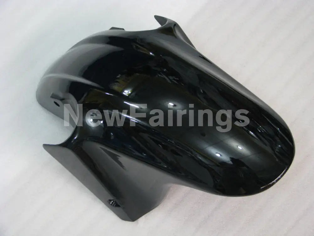 Black with White Decals Factory Style - CBR600 F4i 01-03 Fairing Kit