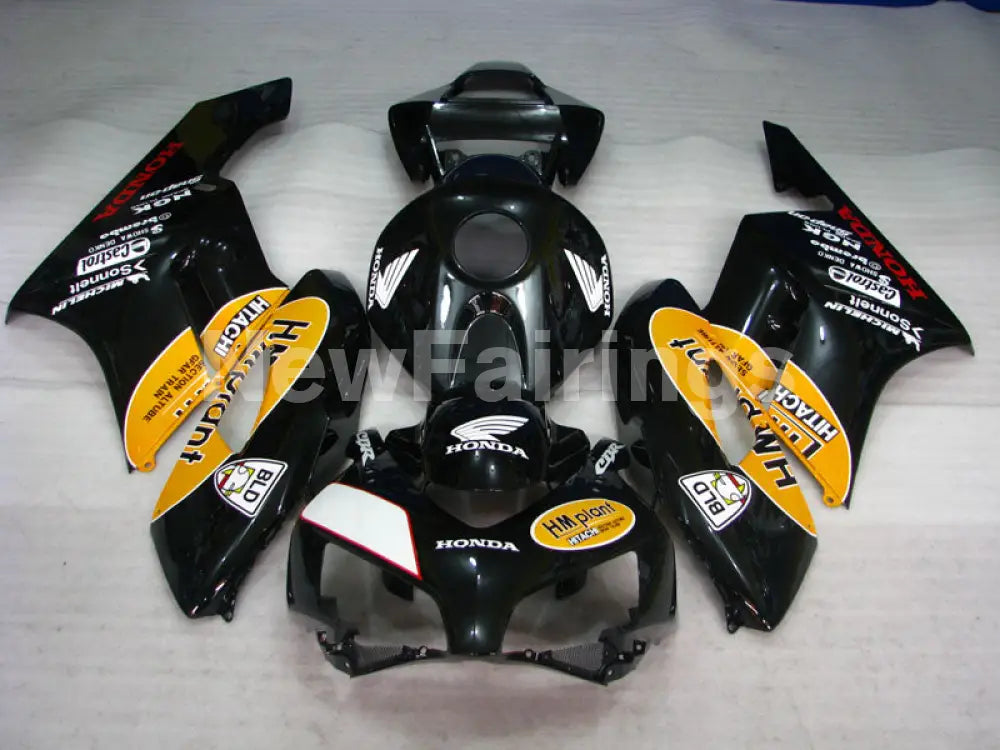 Black and Yellow HM plant - CBR1000RR 04-05 Fairing Kit