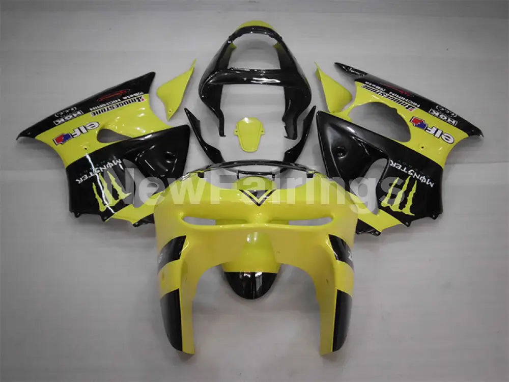 Black and Yellow Monster - NINJA ZX-6R 98-99 Fairing Kit