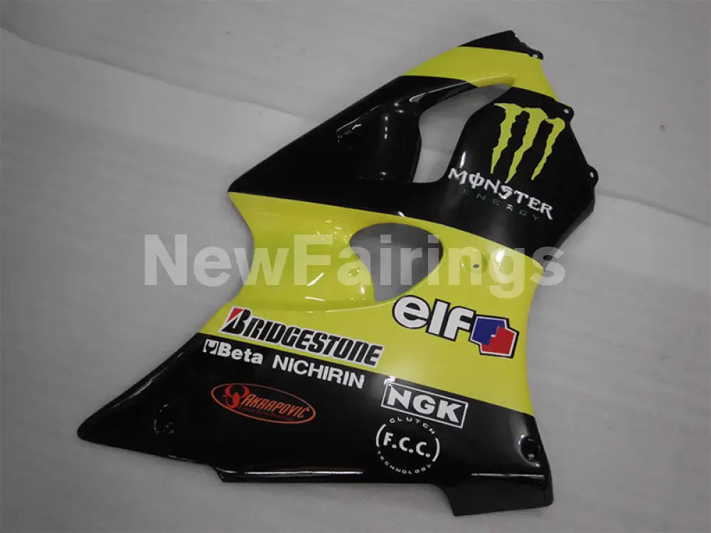 Black and Yellow Monster - NINJA ZX-6R 98-99 Fairing Kit