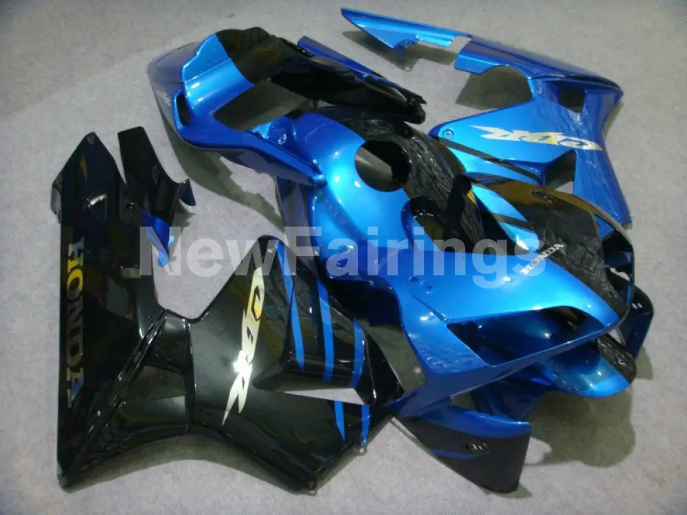 Blue and Black Factory Style - CBR600RR 03-04 Fairing Kit