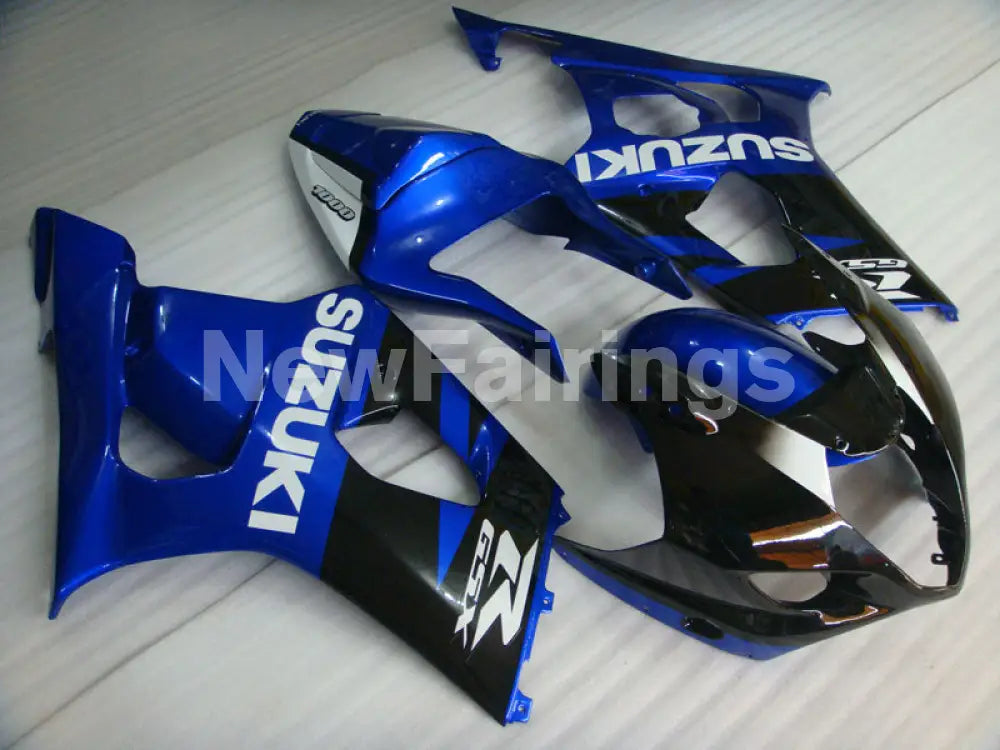 Blue and Black Factory Style - GSX-R1000 03-04 Fairing Kit