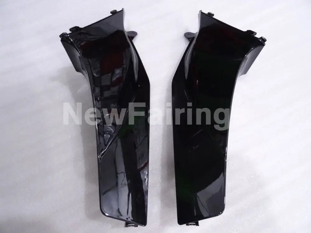 Blue and Black Flame - CBR600RR 03-04 Fairing Kit