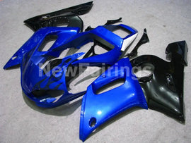 Blue and Black Flame - YZF-R6 98-02 Fairing Kit
