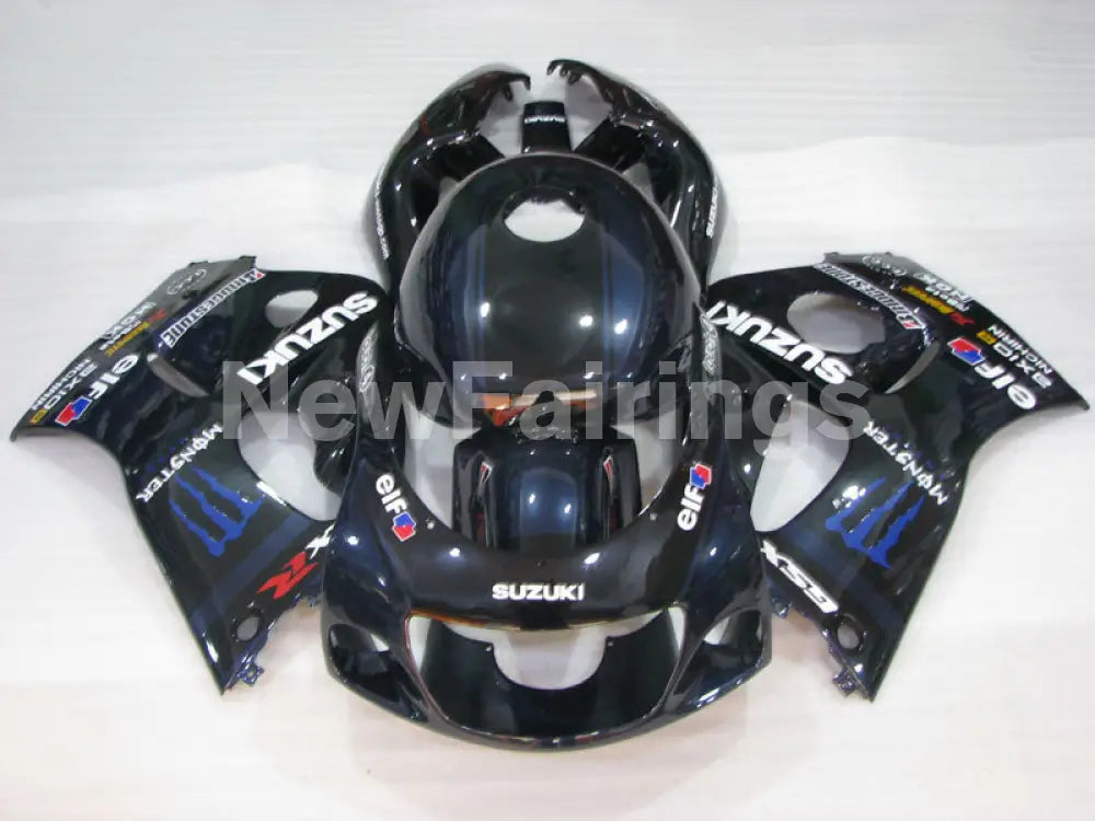 Blue and Black Monster - GSX-R600 96-00 Fairing Kit