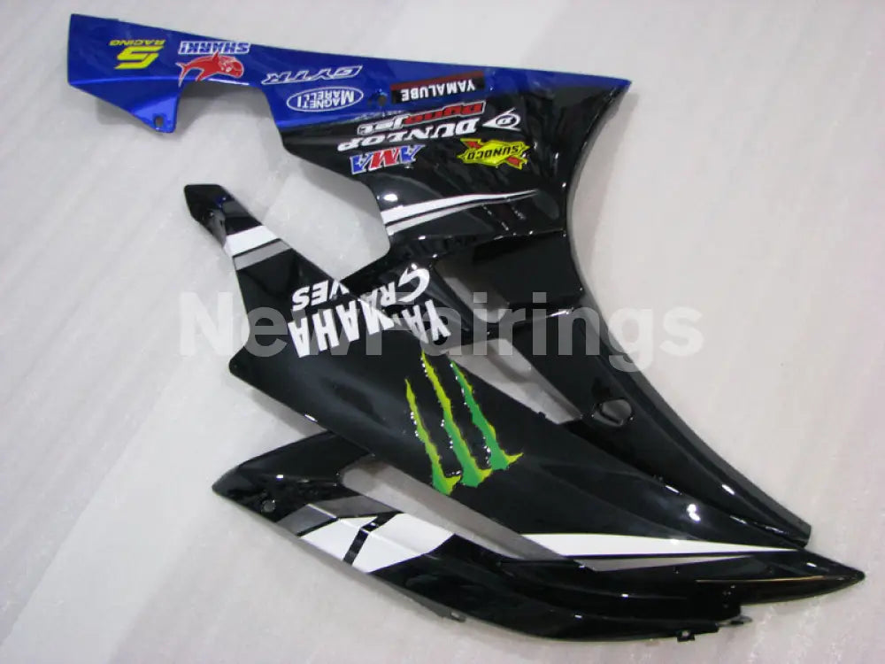 Blue and Black Monster - YZF-R6 06-07 Fairing Kit