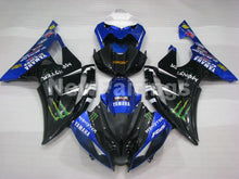 Cargar imagen en el visor de la galería, Blue and Black Monster - YZF-R6 08-16 Fairing Kit