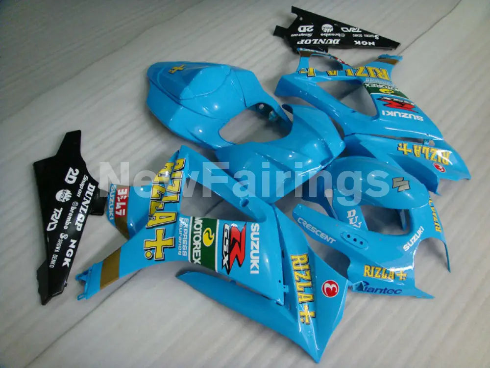 Blue and Black Rizla - GSX-R1000 07-08 Fairing Kit