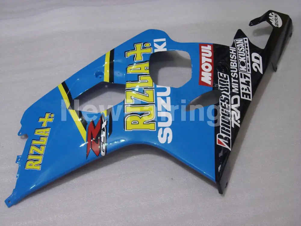 Blue and Black Rizla - GSX-R600 04-05 Fairing Kit