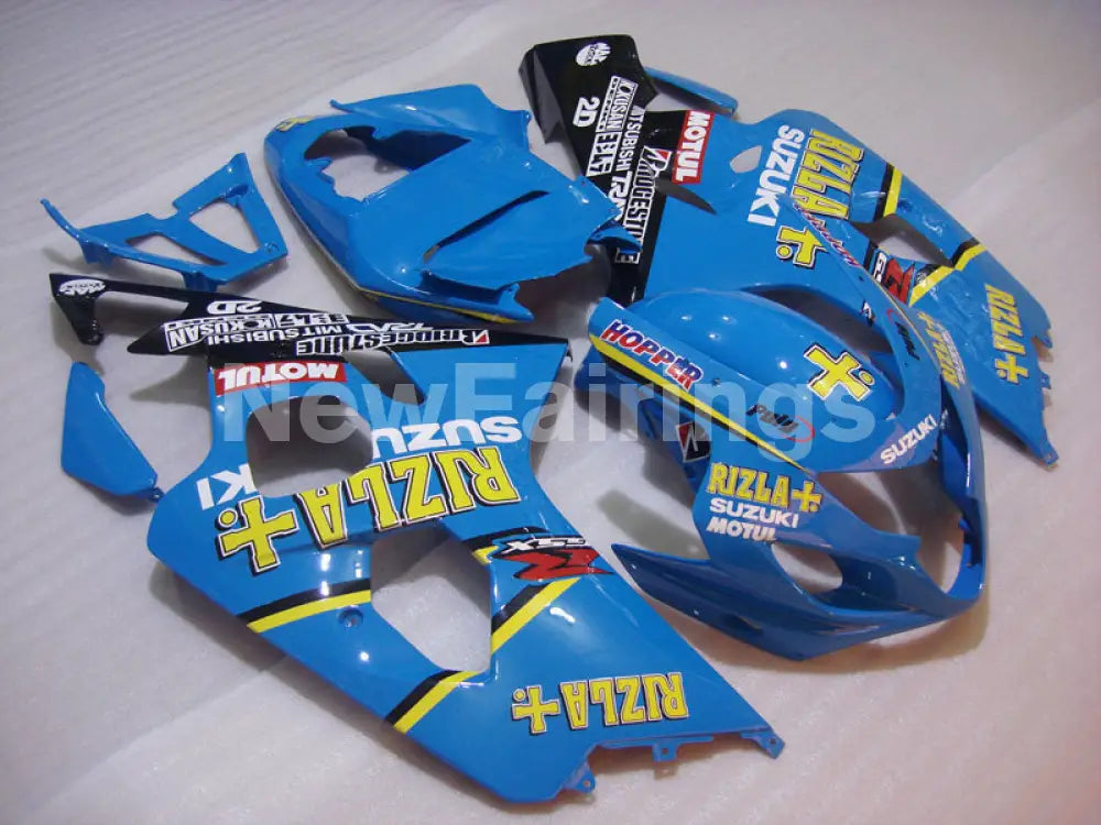 Blue and Black Rizla - GSX-R750 04-05 Fairing Kit