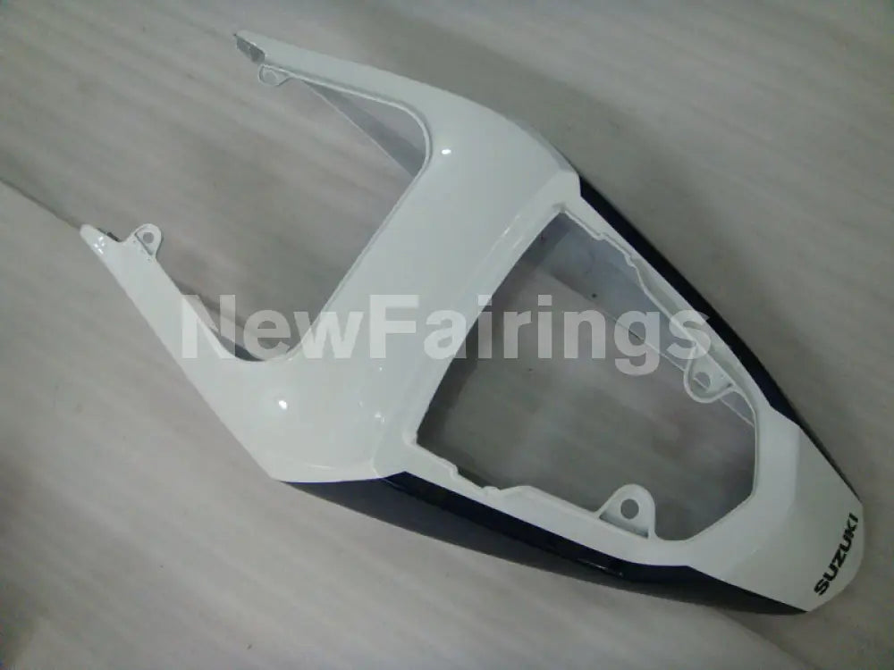 Blue and Black White Factory Style - GSX-R600 04-05 Fairing Kit