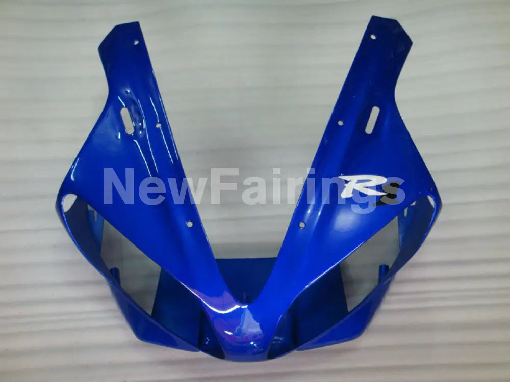 Blue and Black White Factory Style - YZF-R1 00-01 Fairing Kit