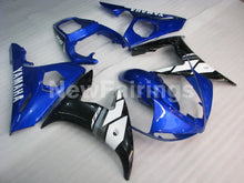 Cargar imagen en el visor de la galería, Blue and Black White Factory Style - YZF-R6 05 Fairing Kit