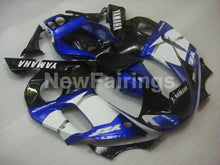 Cargar imagen en el visor de la galería, Blue and Black White Factory Style - YZF-R6 98-02 Fairing Kit