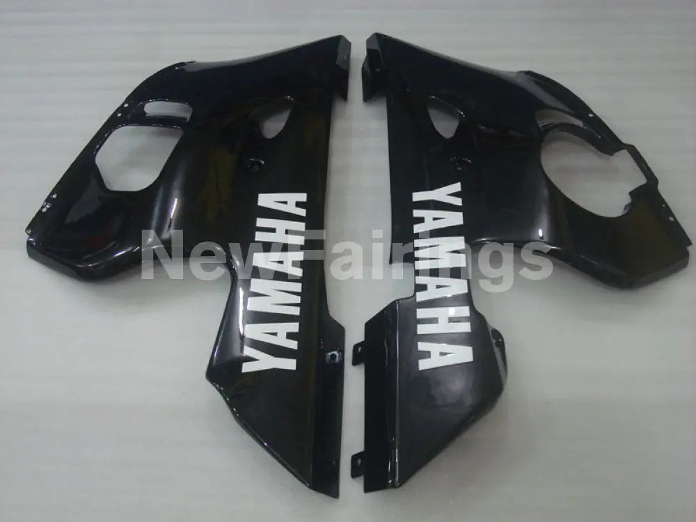 Blue and Black White Factory Style - YZF-R6 98-02 Fairing Kit