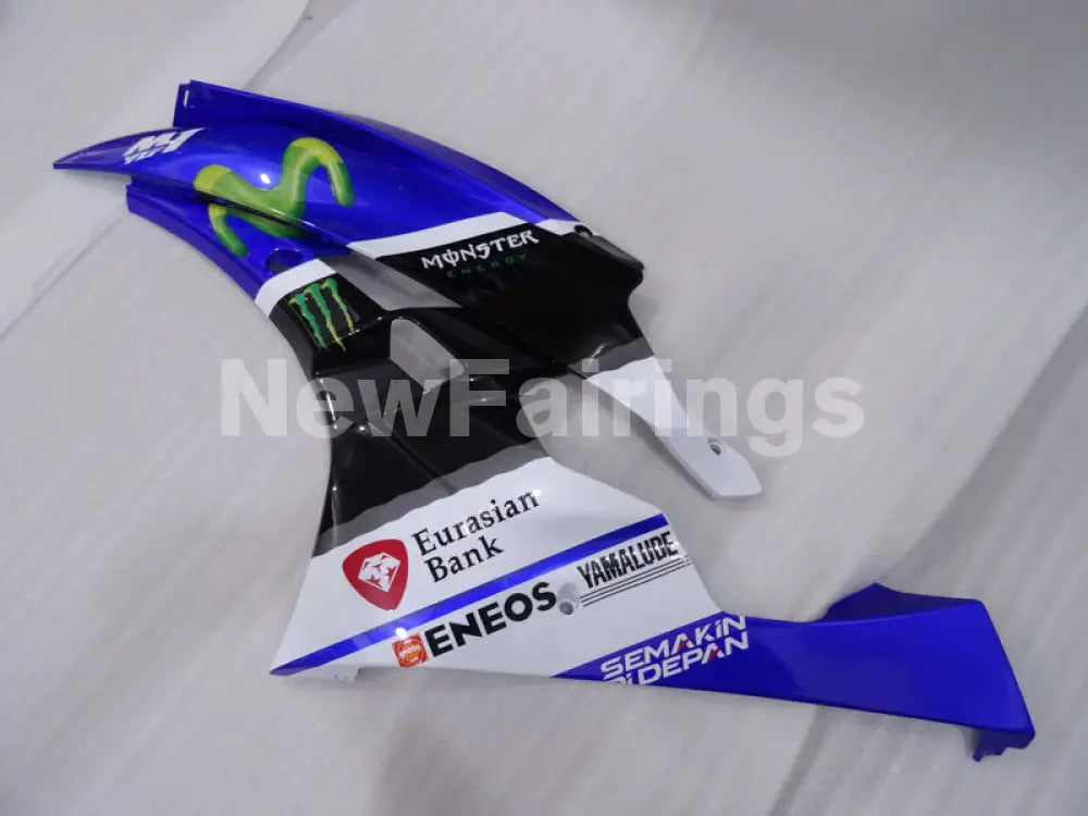 Blue and Black White Movistar - YZF-R6 06-07 Fairing Kit