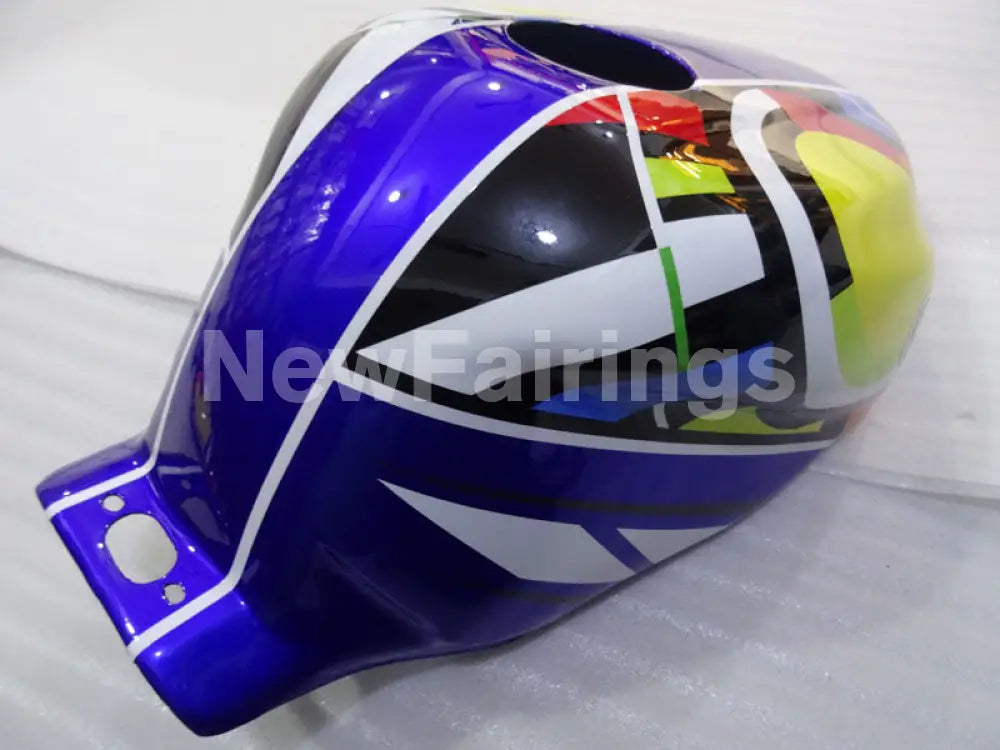 Blue and Black Yellow Monster - YZF600R Thundercat 96-07 Fairing Kit