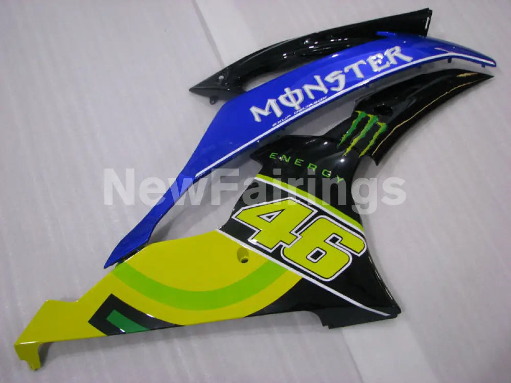 Blue and Black Yellow with Number 46 Monster - YZF-R6 08-16 Fairing Kit