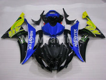 Cargar imagen en el visor de la galería, Blue and Black Yellow with Number 46 Monster - YZF-R6 08-16 Fairing Kit