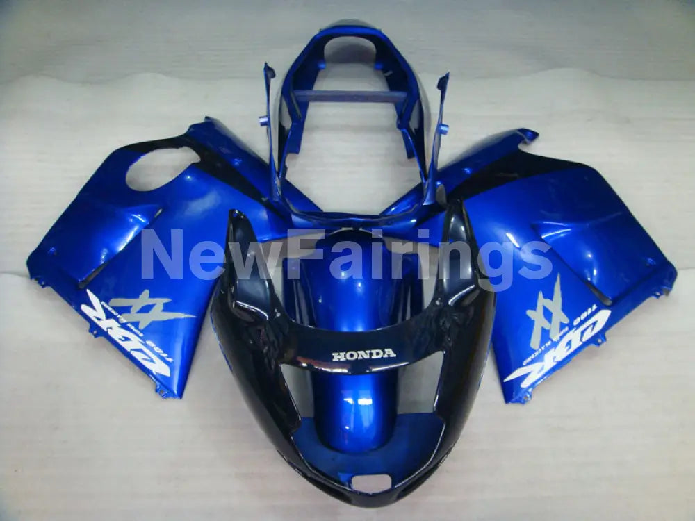 Blue and Deep Blue Factory Style - CBR 1100 XX 96-07 Fairing Kit