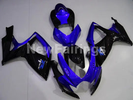 Blue and Gloss Black Factory Style - GSX-R750 06-07 Fairing Kit