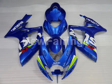 Cargar imagen en el visor de la galería, Blue and Green Factory Style - GSX-R750 06-07 Fairing Kit