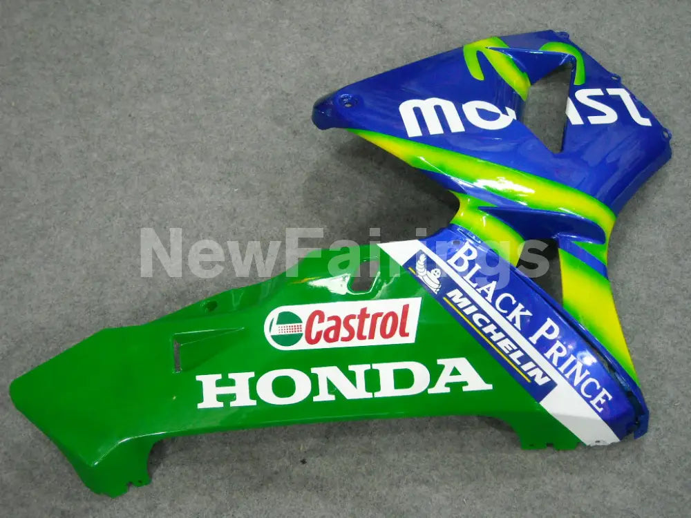 Blue and Green Movistar - CBR600RR 03-04 Fairing Kit