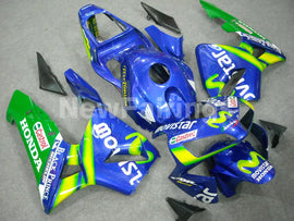 Blue and Green Movistar - CBR600RR 03-04 Fairing Kit