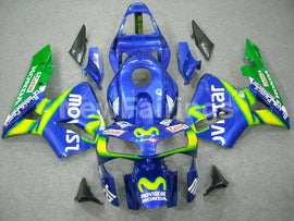 Blue and Green Movistar - CBR600RR 03-04 Fairing Kit