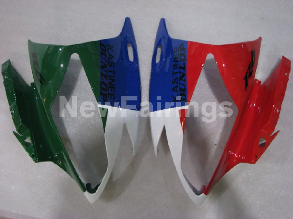 Blue and Green Red FIAT - YZF-R6 06-07 Fairing Kit