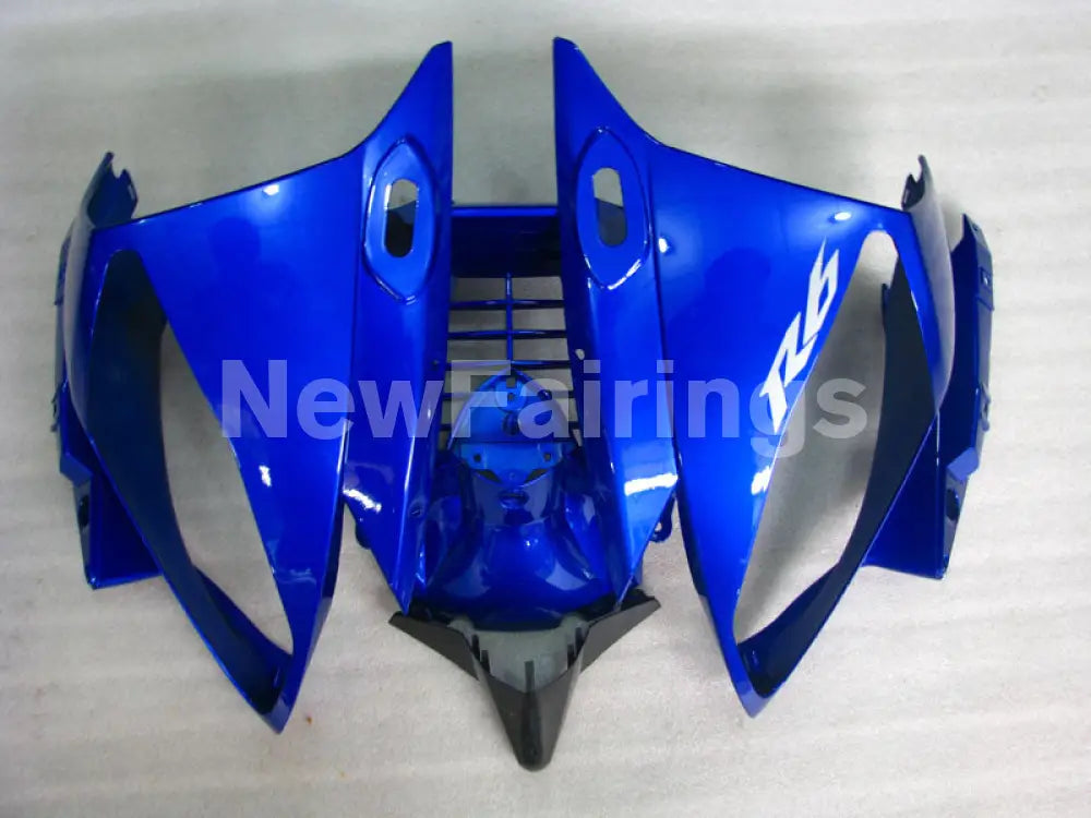 Blue and Matte Black Factory Style - YZF-R6 06-07 Fairing Kit