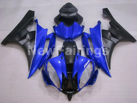 Blue and Matte Black Factory Style - YZF-R6 06-07 Fairing Kit