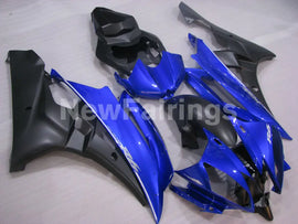 Blue and Matte Black Factory Style - YZF-R6 06-07 Fairing Kit