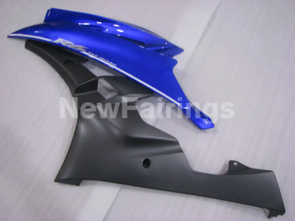 Blue and Matte Black Factory Style - YZF-R6 06-07 Fairing Kit