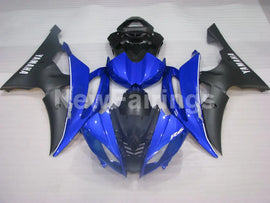 Blue and Matte Black Factory Style - YZF-R6 08-16 Fairing Kit