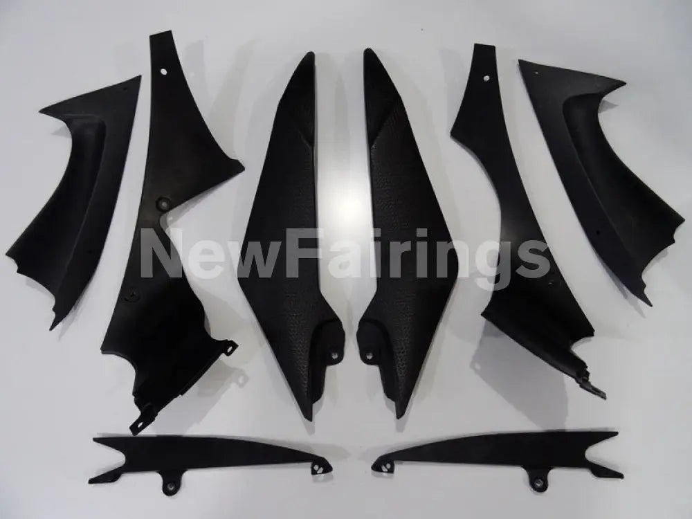 Blue and Matte Black Factory Style - YZF-R6 08-16 Fairing Kit