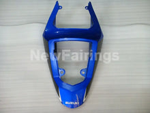 Cargar imagen en el visor de la galería, Blue and Silver Black Factory Style - GSX-R600 04-05 Fairing Kit