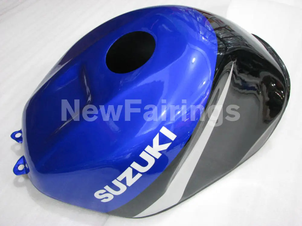 Blue and Silver Black Factory Style - GSX-R750 00-03 Fairing Kit