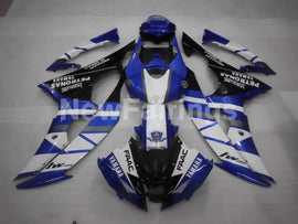 Blue and White Black 50th anniversary - YZF-R6 08-16 Fairing Kit