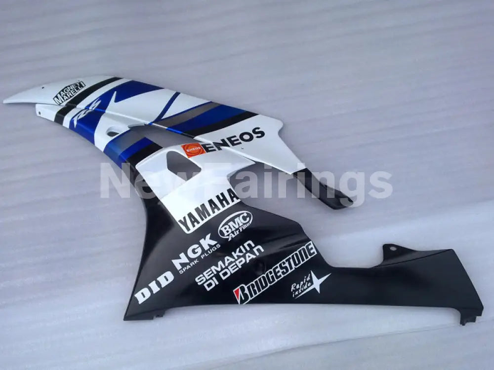 Blue and White Black ENEOS - YZF-R6 06-07 Fairing Kit